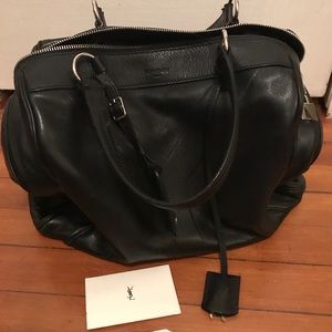 Authentic YSL bowling bag